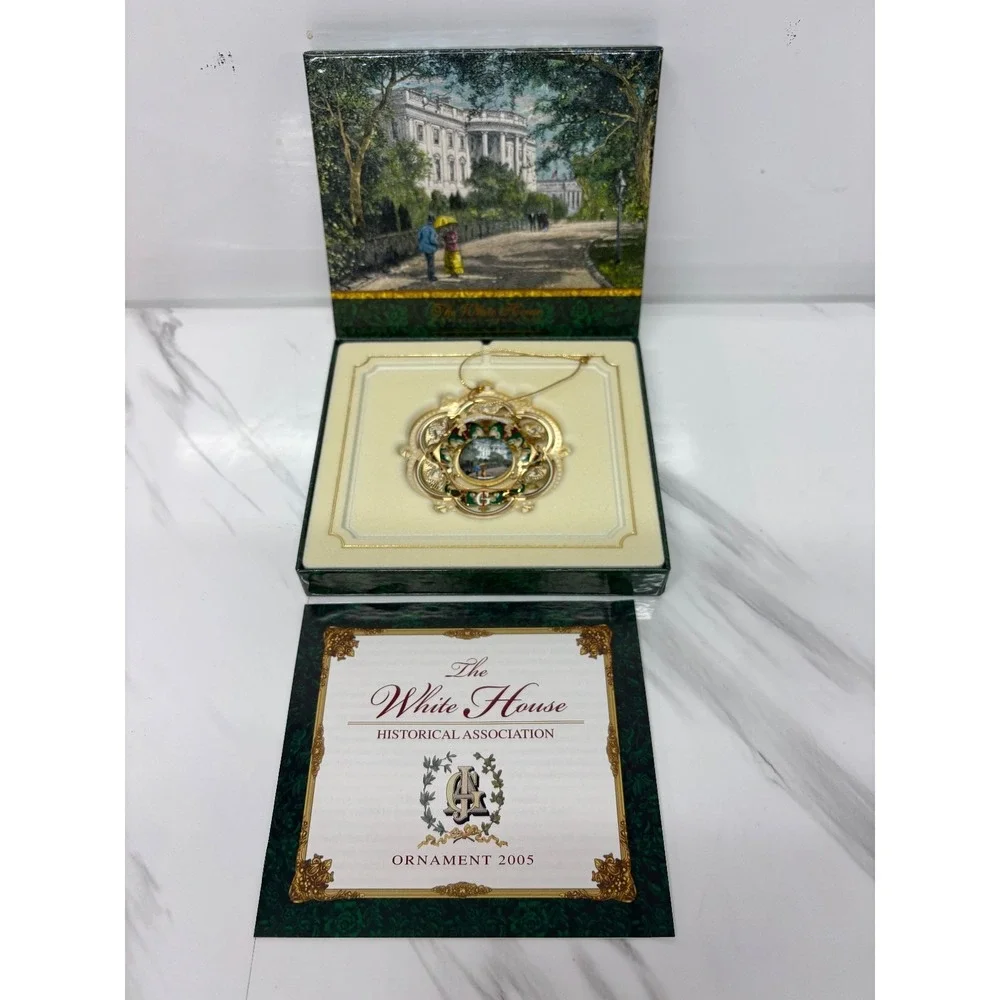 Official White House‎ Historical Association Christmas Ornament 2005 New In Box